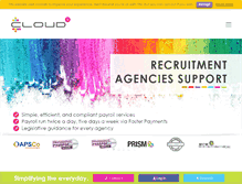 Tablet Screenshot of cloud9umbrella.com